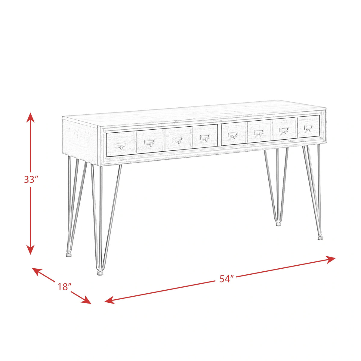 Boone Occasional Sofa Table
