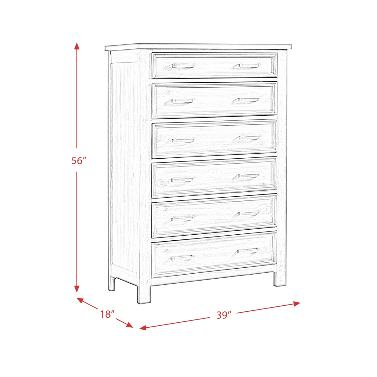 Sullivan Storage Bedroom Set with 2 Nightstands