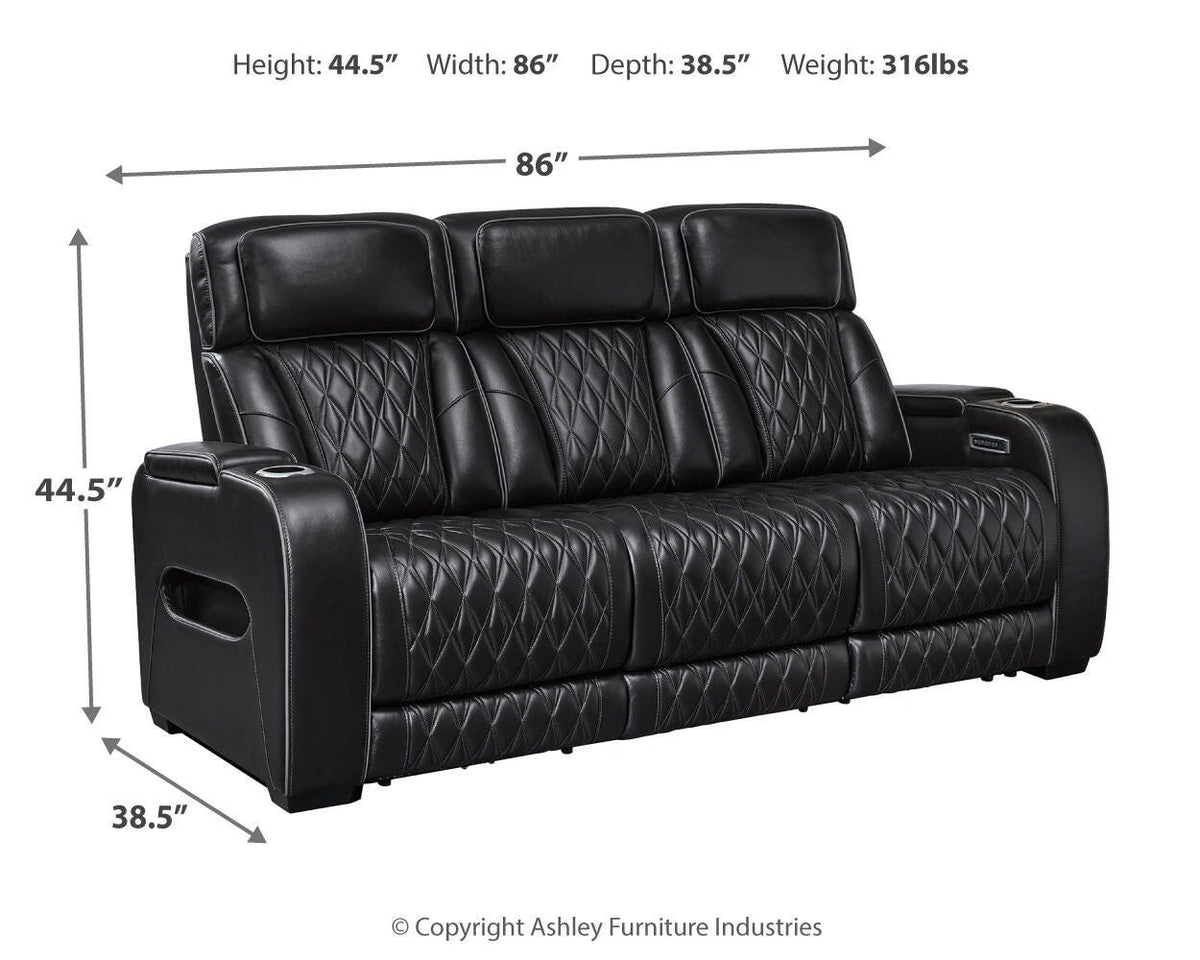 Boyington Power Reclining Sofa & Loveseat (2-Piece Set)