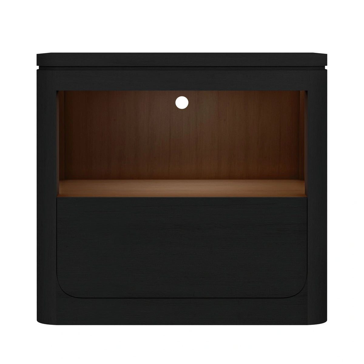 Rosalie Nightstand with USB & LED