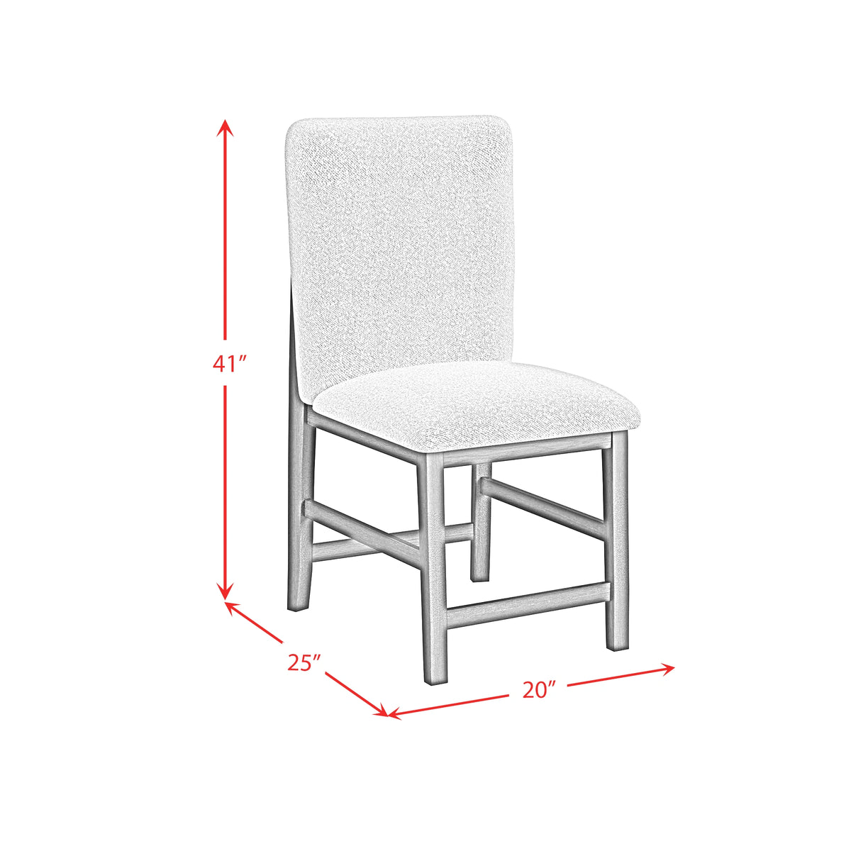 Portland Bar Stool in Black