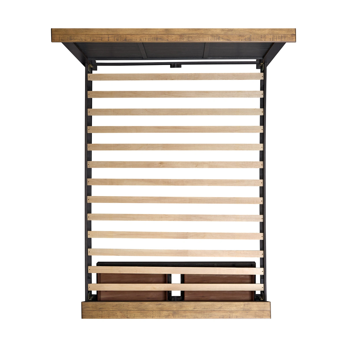 Montrose Storage Bed in Espresso & Brown