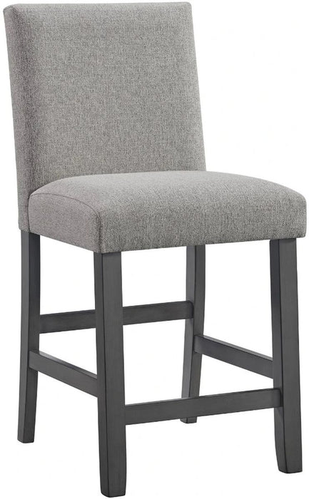 Seneca Counter Height Dining Chair (Set of 2) in Grey - Jack’s Furniture and More (Laredo, TX)
