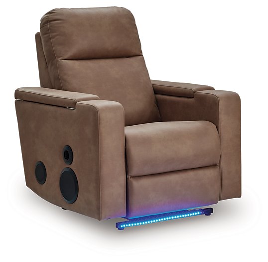 Lorrenton Power Glider Recliner with Audio System - Jack’s Furniture and More (Laredo, TX)