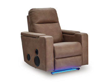Lorrenton Power Glider Recliner with Audio System - Jack’s Furniture and More (Laredo, TX)