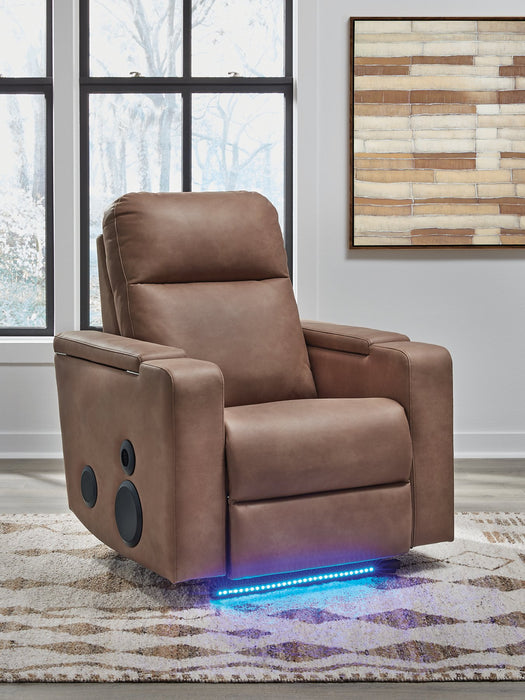 Lorrenton Power Glider Recliner with Audio System - Jack’s Furniture and More (Laredo, TX)