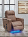 Lorrenton Power Glider Recliner with Audio System - Jack’s Furniture and More (Laredo, TX)