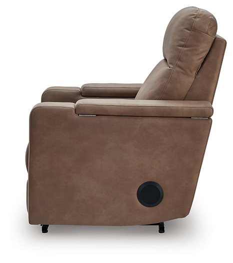Lorrenton Power Glider Recliner with Audio System - Jack’s Furniture and More (Laredo, TX)
