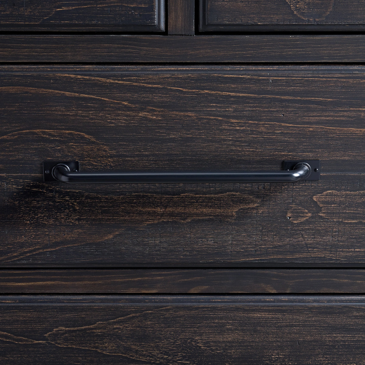 Montrose Storage Bedroom Set in Espresso & Brown