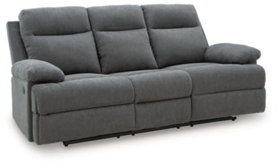 Side-Swipe Reclining Sofa with Drop Down Table - Jack’s Furniture and More (Laredo, TX)