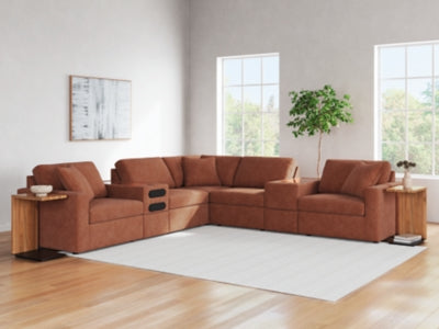Modmax Balanced Sectional with Audio and Storage Consoles - Jack’s Furniture and More (Laredo, TX)