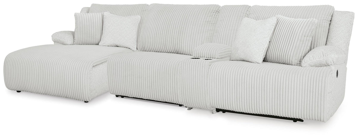 Top Tier Reclining Sectional with Chaise