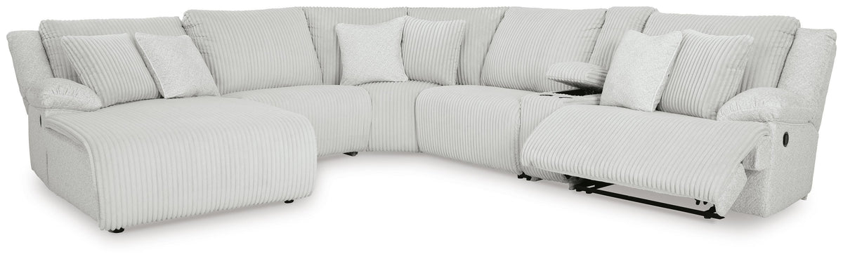 Top Tier Reclining Sectional with Chaise
