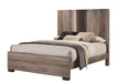 Crown Mark Furniture Rangley Queen Panel Bed in Brown B6830-Q image