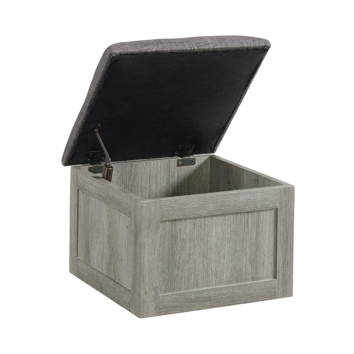 Uster Coffee Table W/Four storage Stools Grey