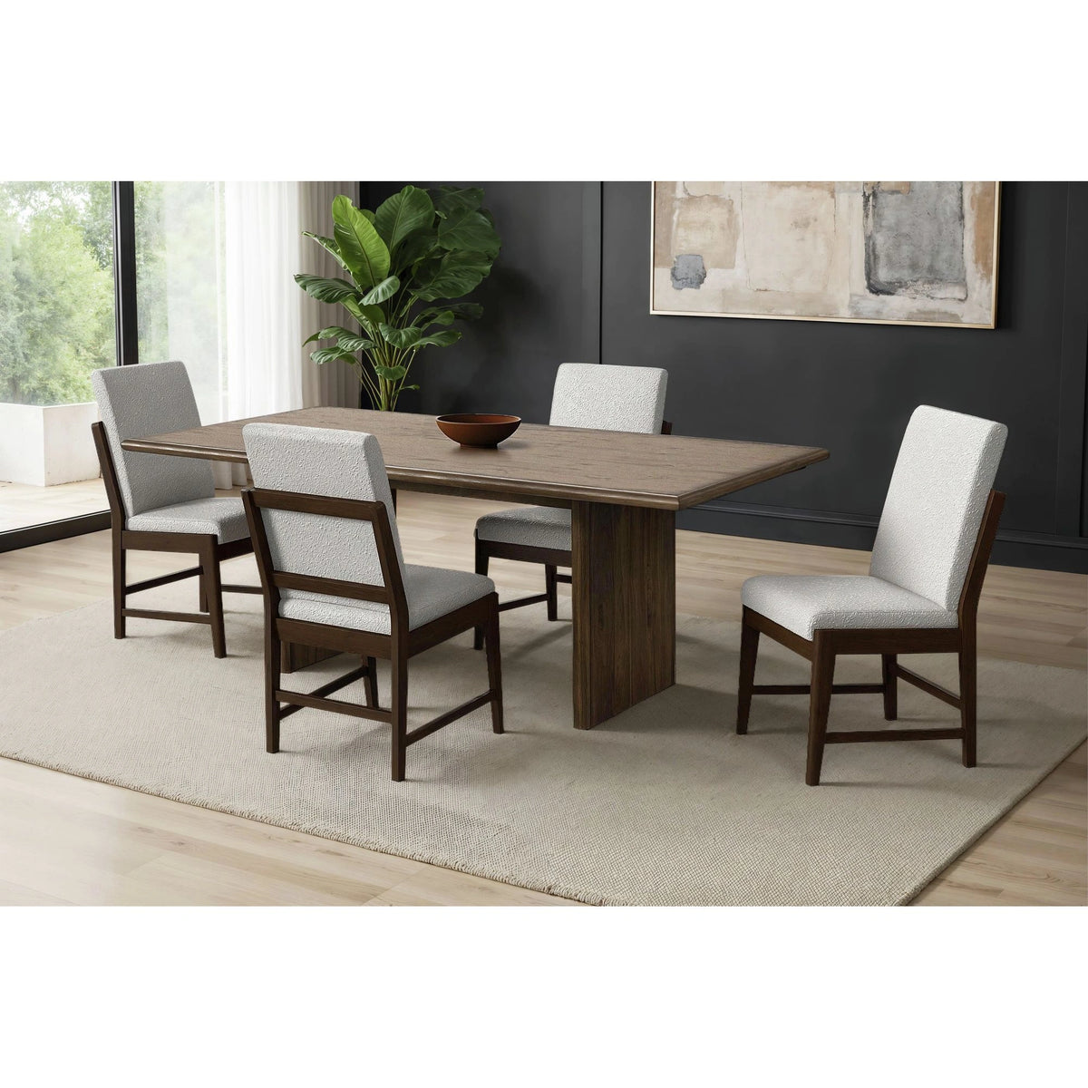 Brisbane Dining Set in Brown