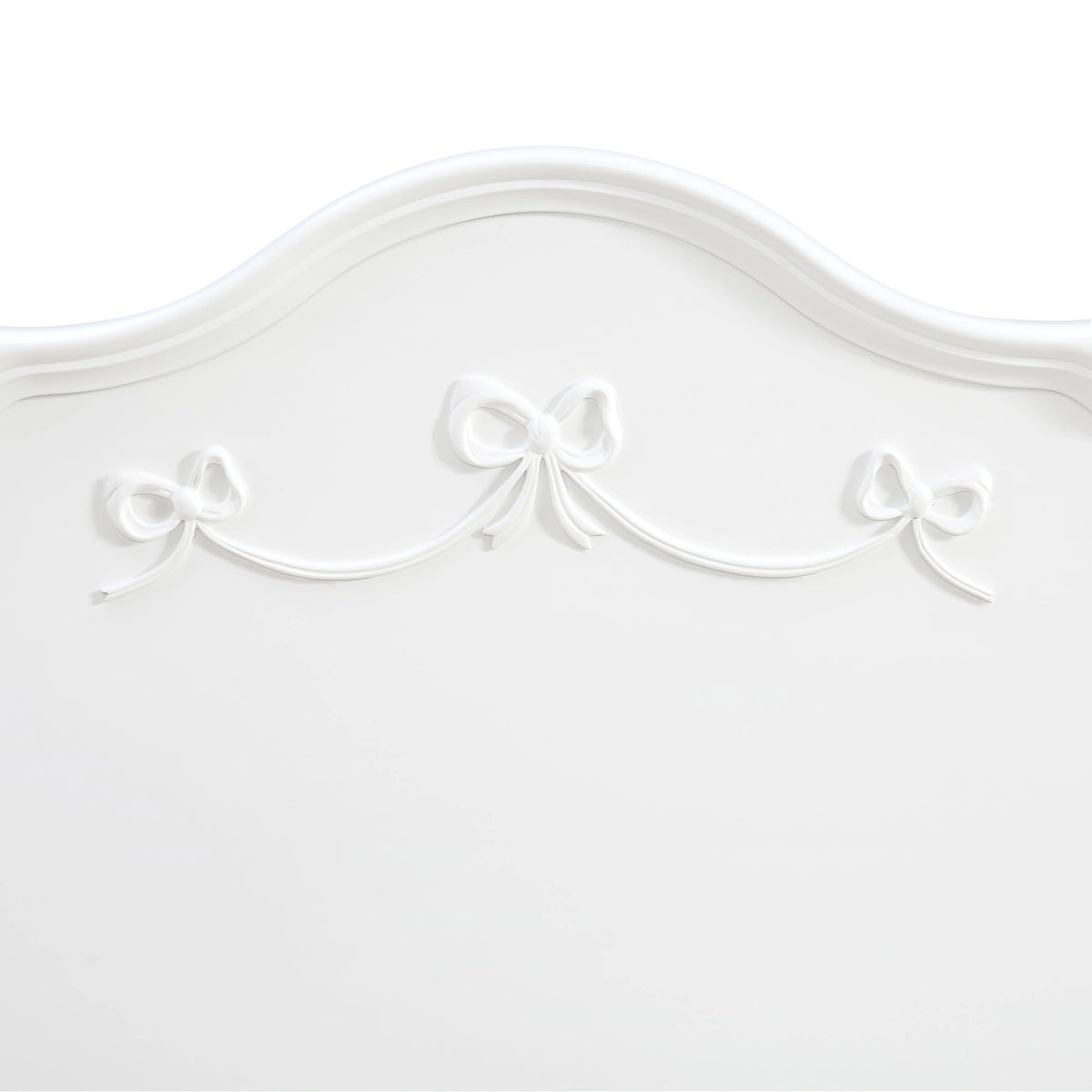 Alana Crib with Guardrails in White
