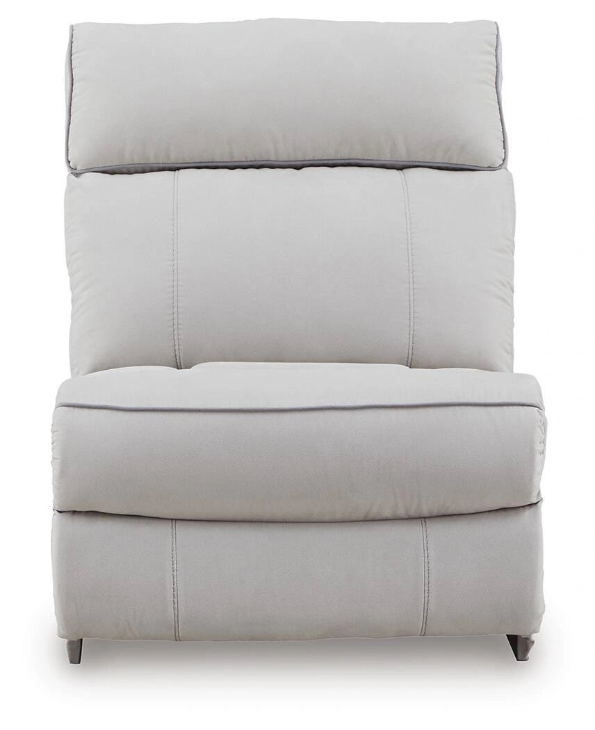 Social Pointe Reclining Sectional with Storage Consoles