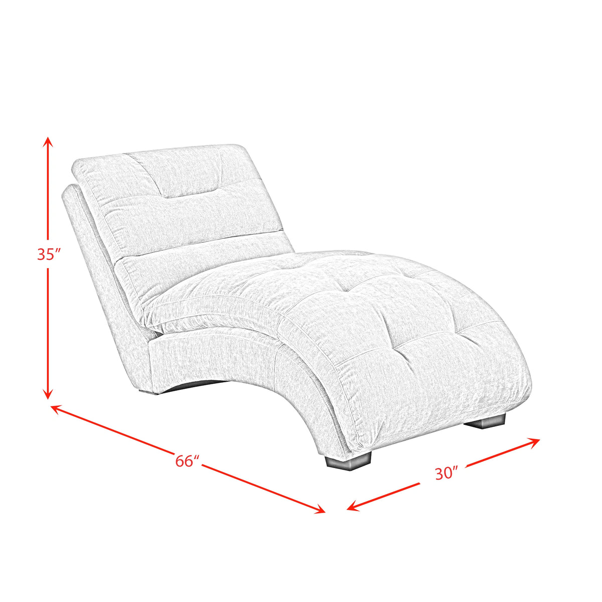Dominick Chaise In Amigo Linen