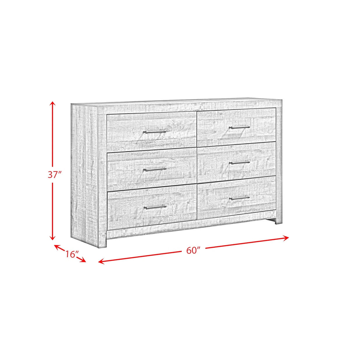 Bailey Dresser Drift Finish