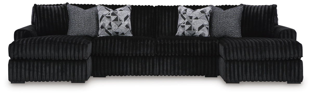 Midnight-Madness Sectional with Chaise - Jack’s Furniture and More (Laredo, TX)
