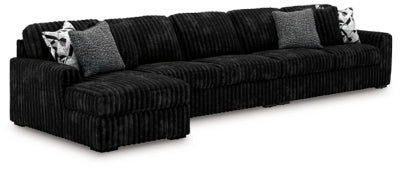 Midnight-Madness Sectional with Chaise - Jack’s Furniture and More (Laredo, TX)