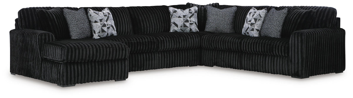 Midnight-Madness Sectional with Chaise - Jack’s Furniture and More (Laredo, TX)