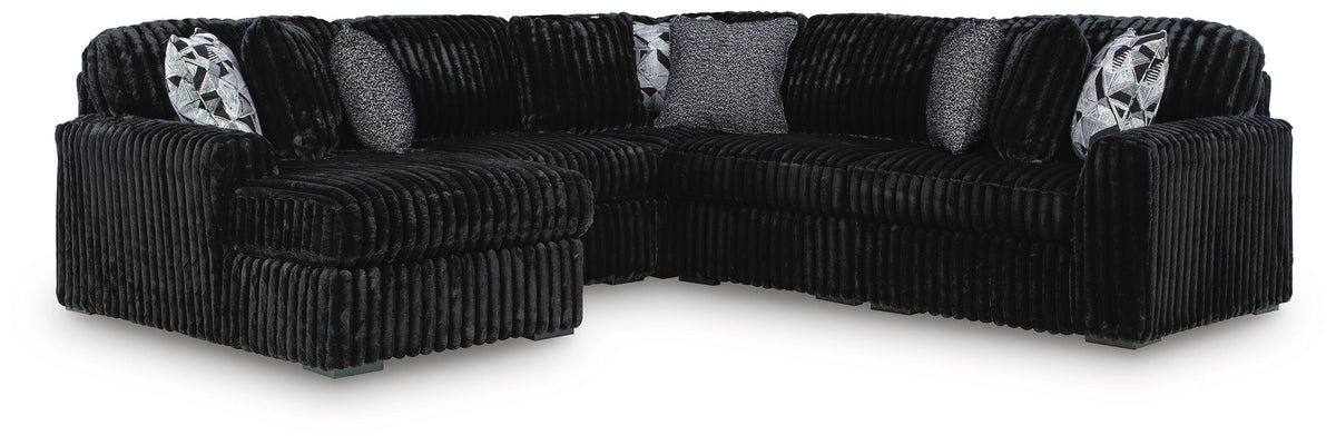 Midnight-Madness Sectional with Chaise - Jack’s Furniture and More (Laredo, TX)