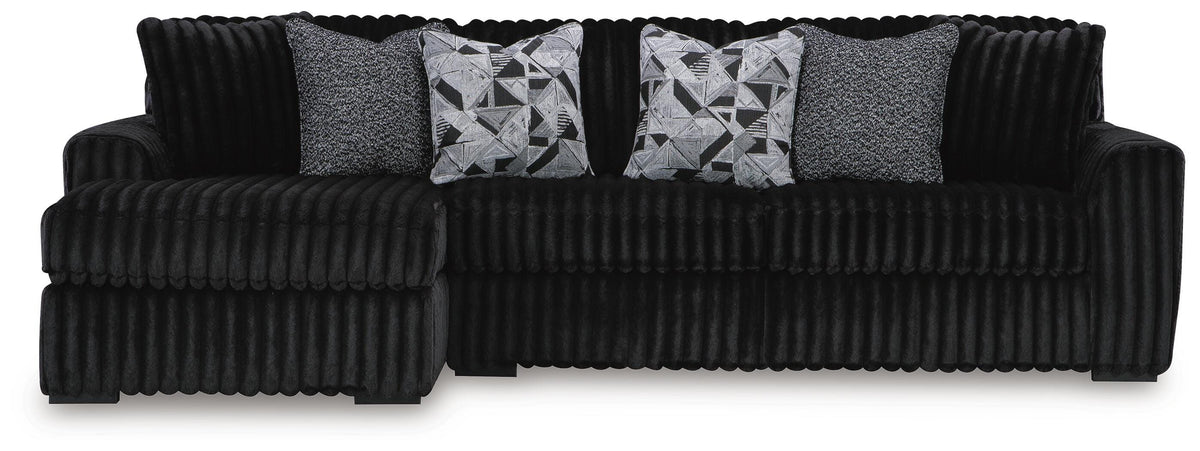 Midnight-Madness Sectional Sofa with Chaise - Jack’s Furniture and More (Laredo, TX)