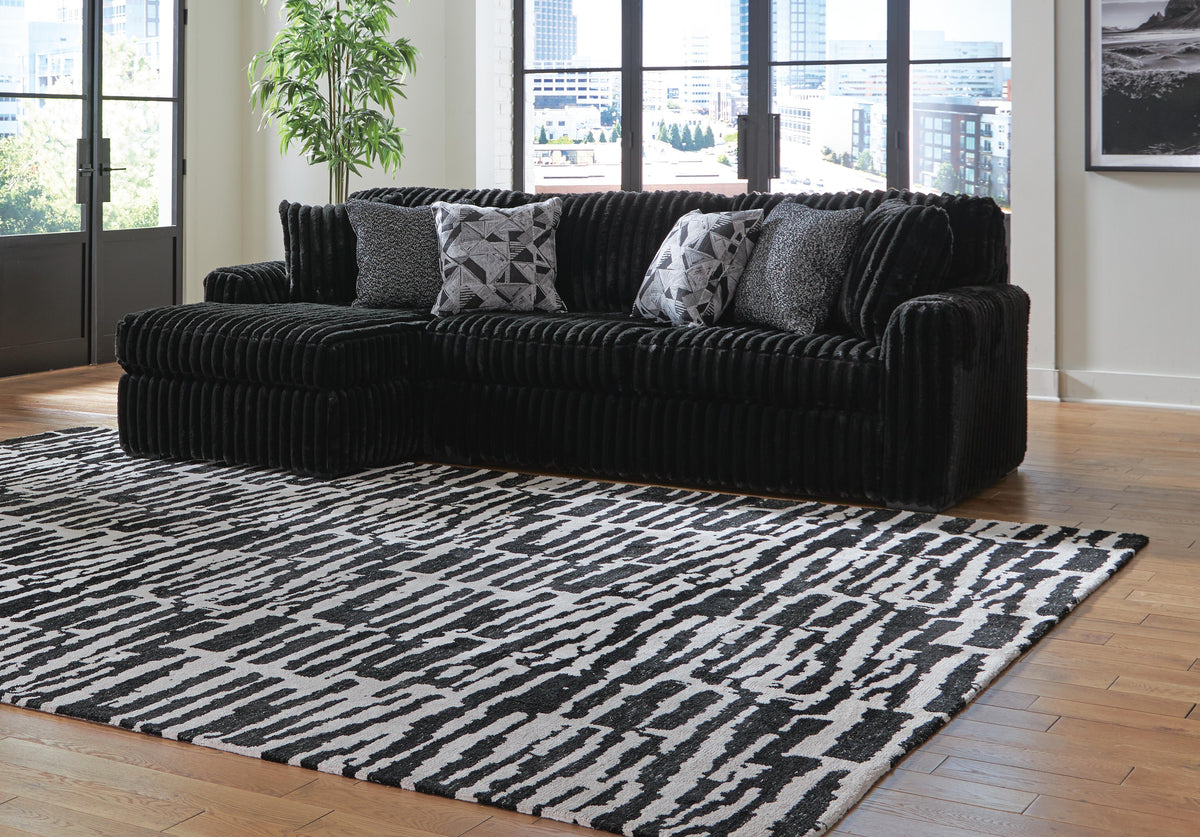 Midnight-Madness Sectional Sofa with Chaise - Jack’s Furniture and More (Laredo, TX)