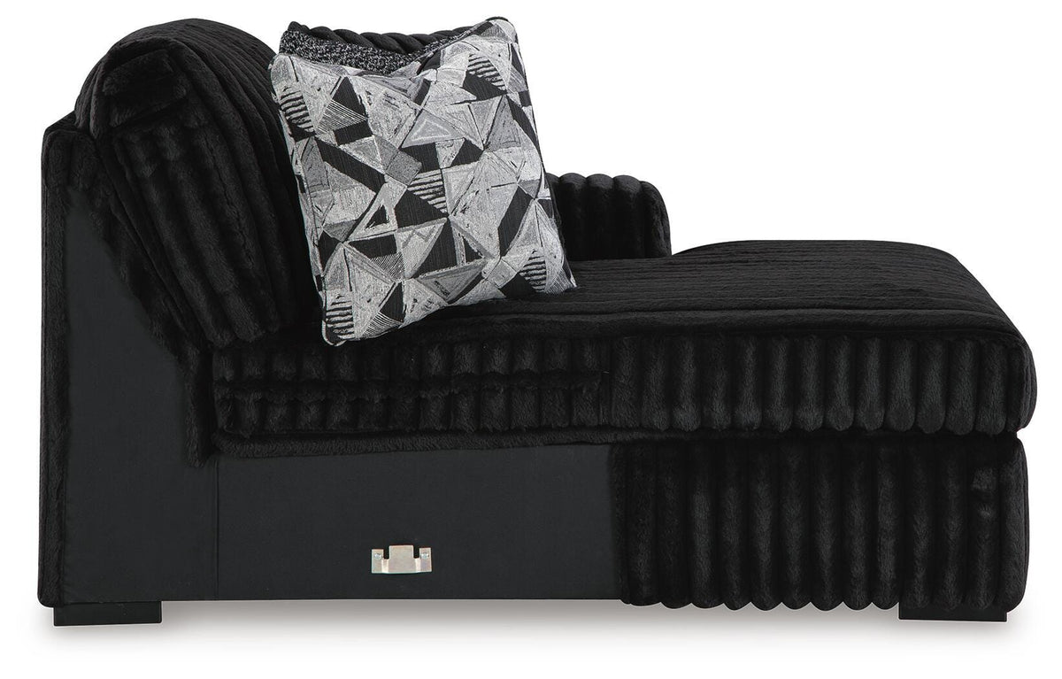 Midnight-Madness Sectional Sofa with Chaise - Jack’s Furniture and More (Laredo, TX)