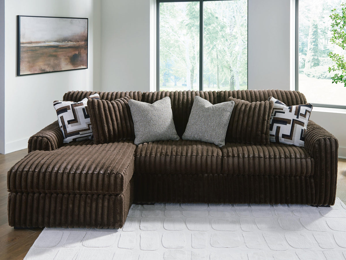 Midnight-Madness Sectional Sofa with Chaise - Jack’s Furniture and More (Laredo, TX)
