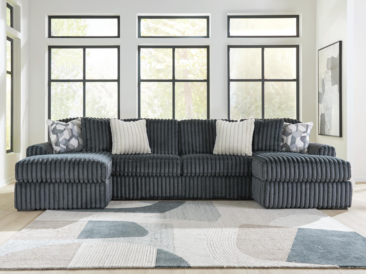 Midnight-Madness Sectional with Chaise - Jack’s Furniture and More (Laredo, TX)