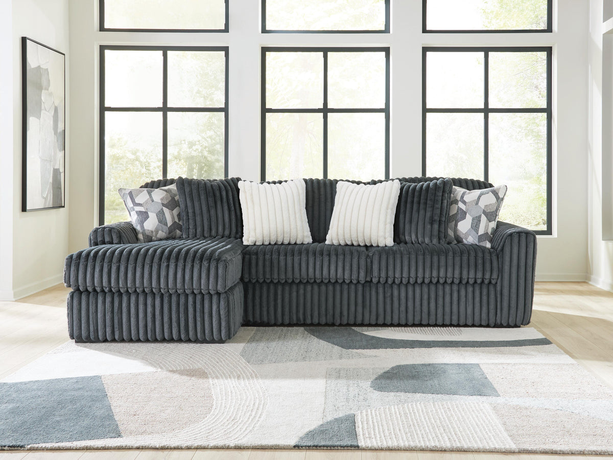 Midnight-Madness Sectional Sofa with Chaise - Jack’s Furniture and More (Laredo, TX)