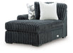 Midnight-Madness Double Chaise 3-Piece Sectional - Jack’s Furniture and More (Laredo, TX)