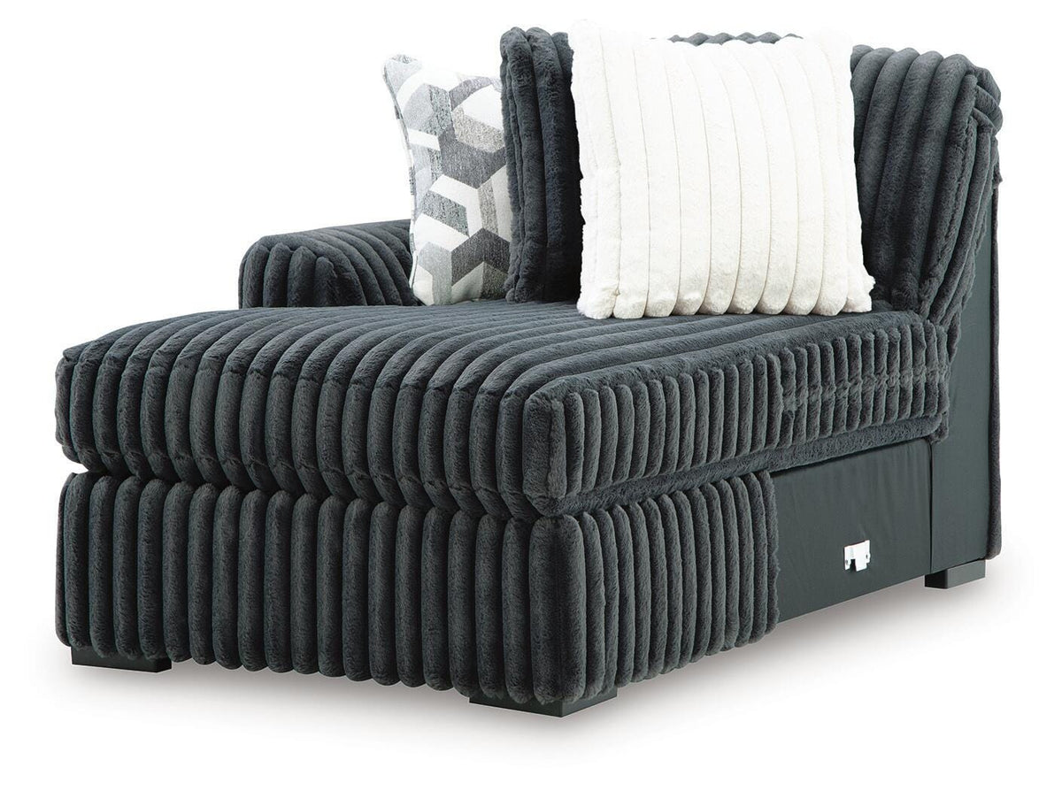 Midnight-Madness Sectional Sofa with Chaise - Jack’s Furniture and More (Laredo, TX)