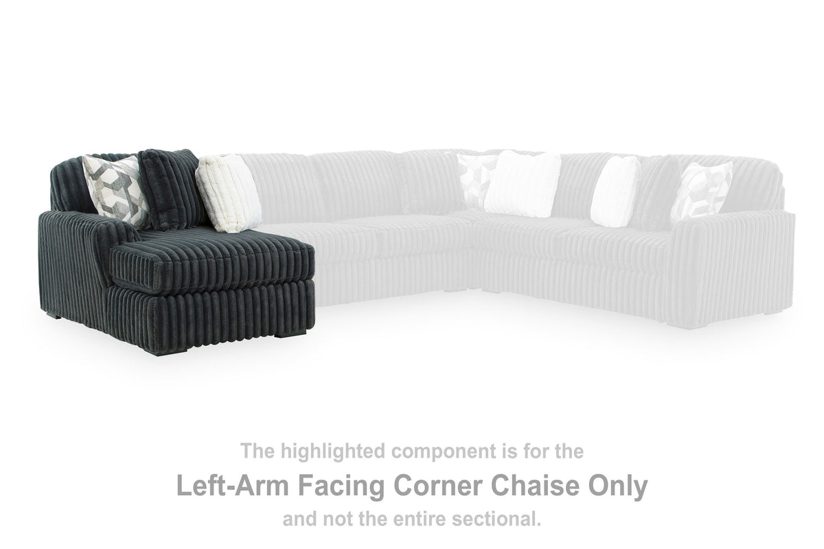 Midnight-Madness Sectional Sofa with Chaise - Jack’s Furniture and More (Laredo, TX)