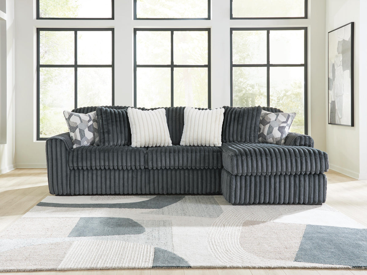 Midnight-Madness Sectional Sofa with Chaise - Jack’s Furniture and More (Laredo, TX)