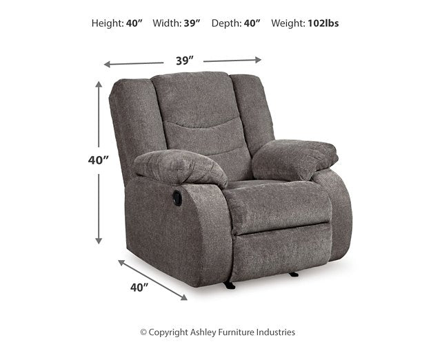 Tulen Recliner - Jack’s Furniture and More (Laredo, TX)