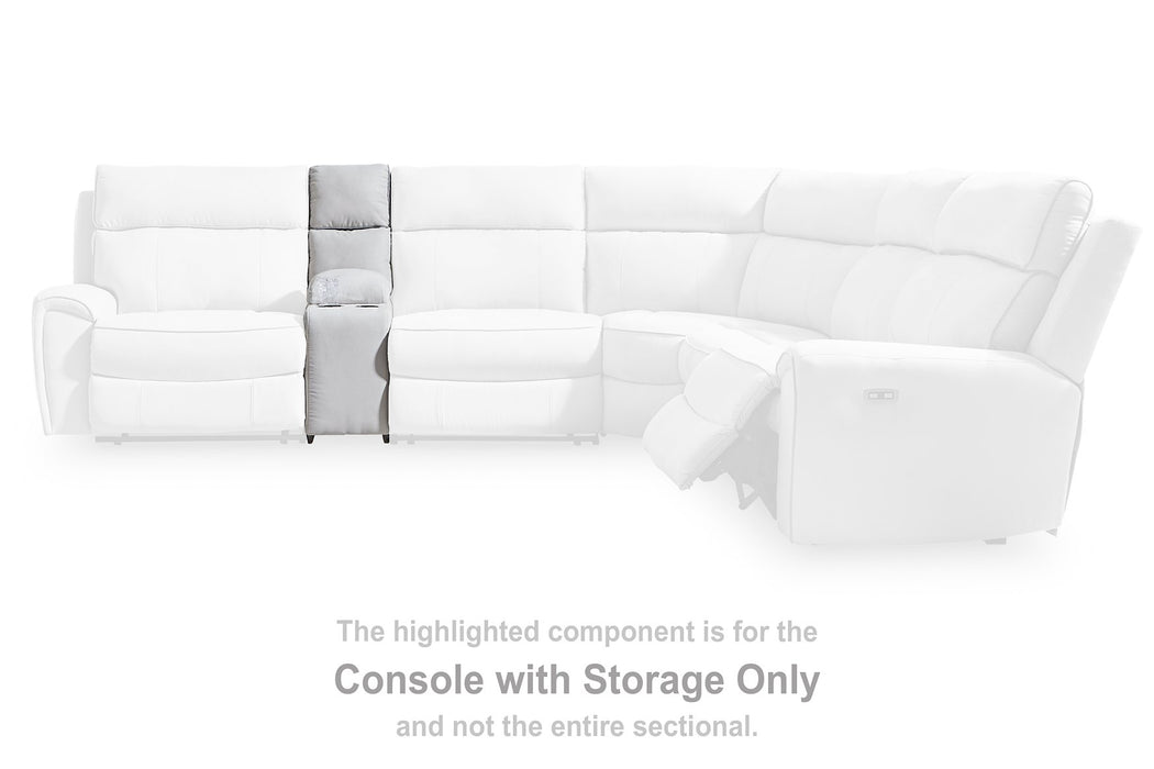 Social Pointe Reclining Sectional with Storage Consoles - Jack’s Furniture and More (Laredo, TX)