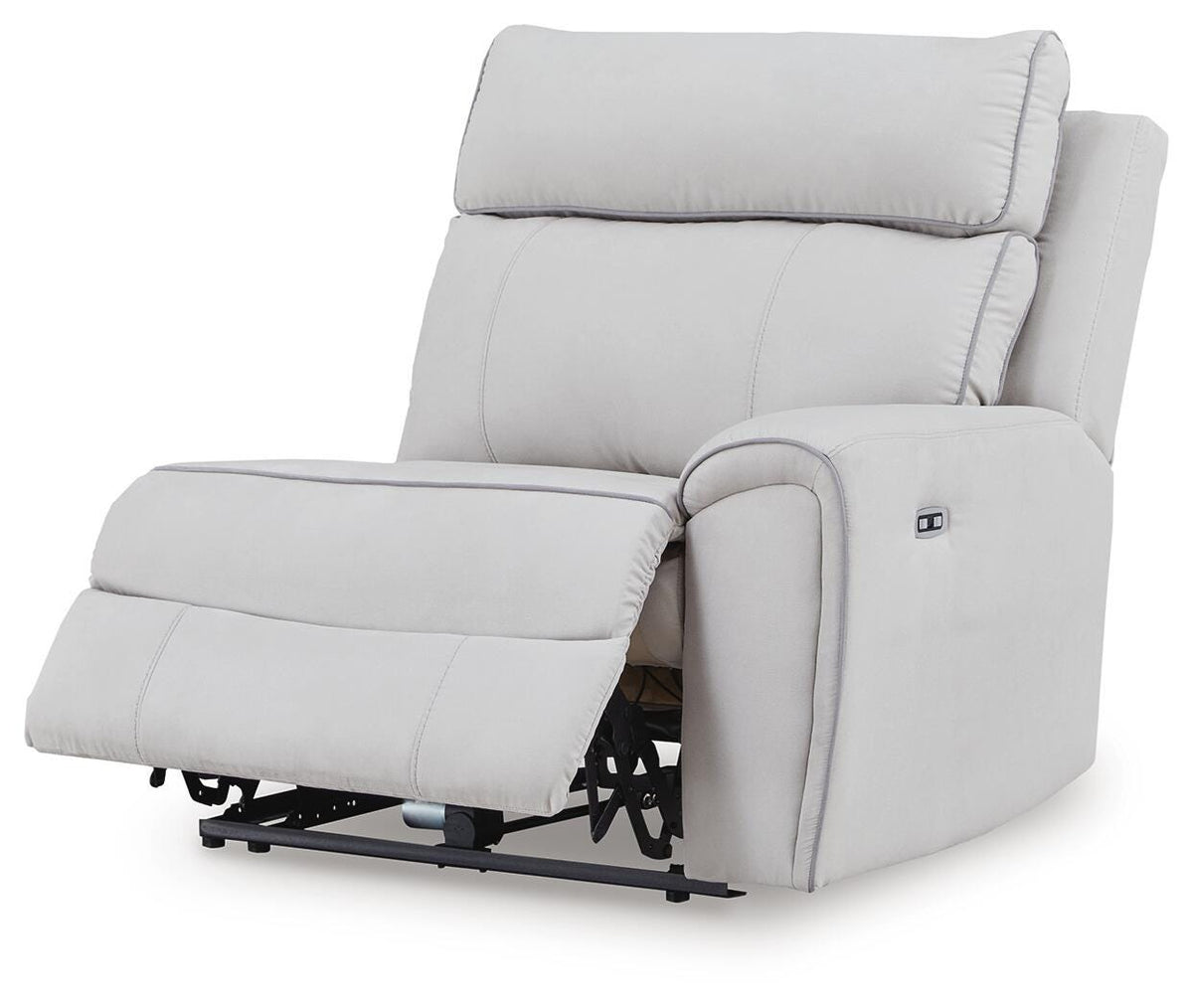 Social Pointe Reclining Sectional with Storage Consoles