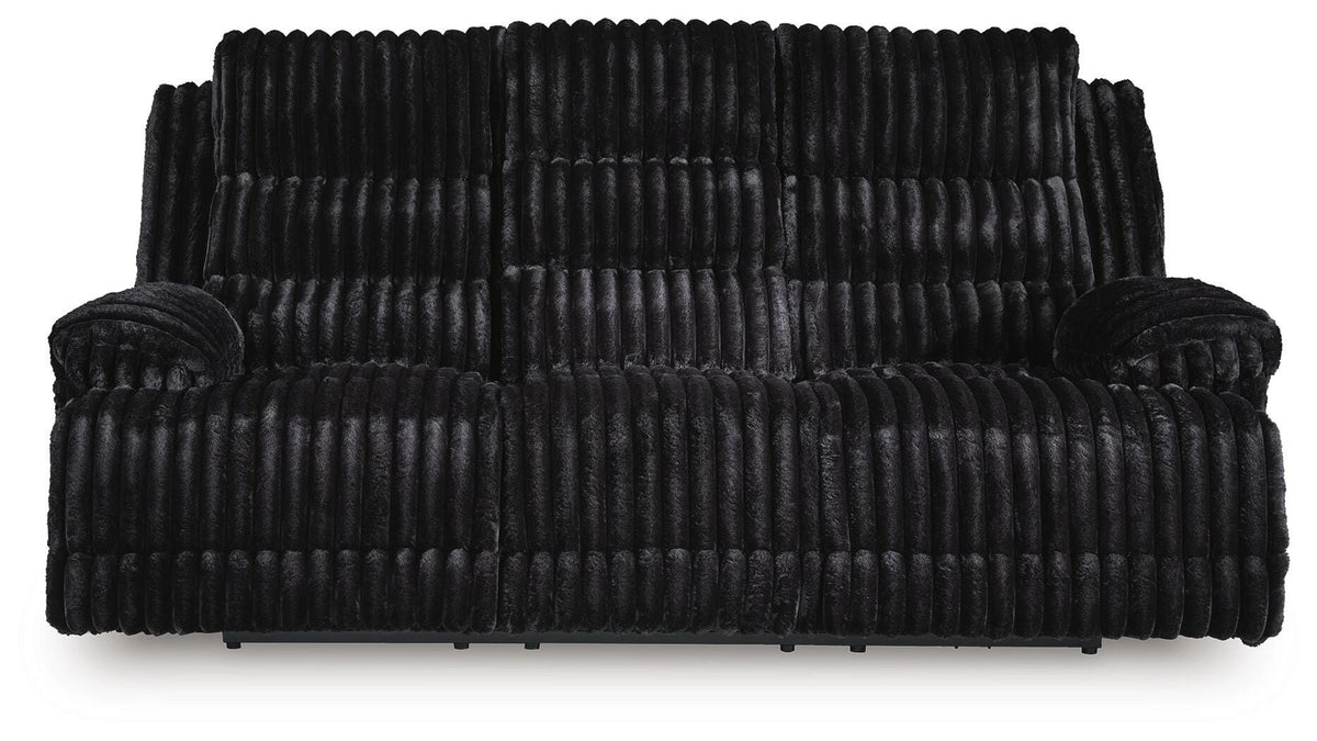 Rhine Falls Power Reclining Sofa with Drop Down Table