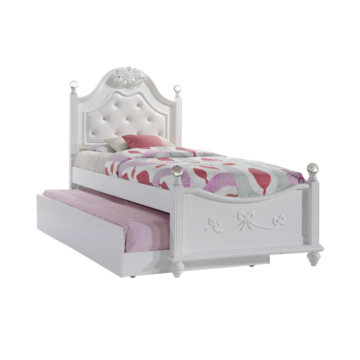 Alana Platform Bedroom Set w/ Storage Trundle