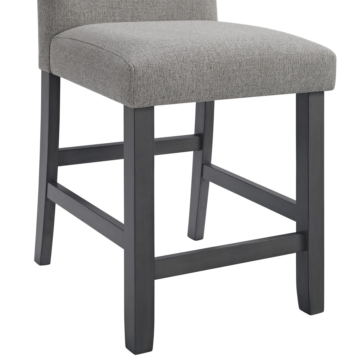 Seneca Counter Side Chair with Grey Fabric (2 Per Carton)