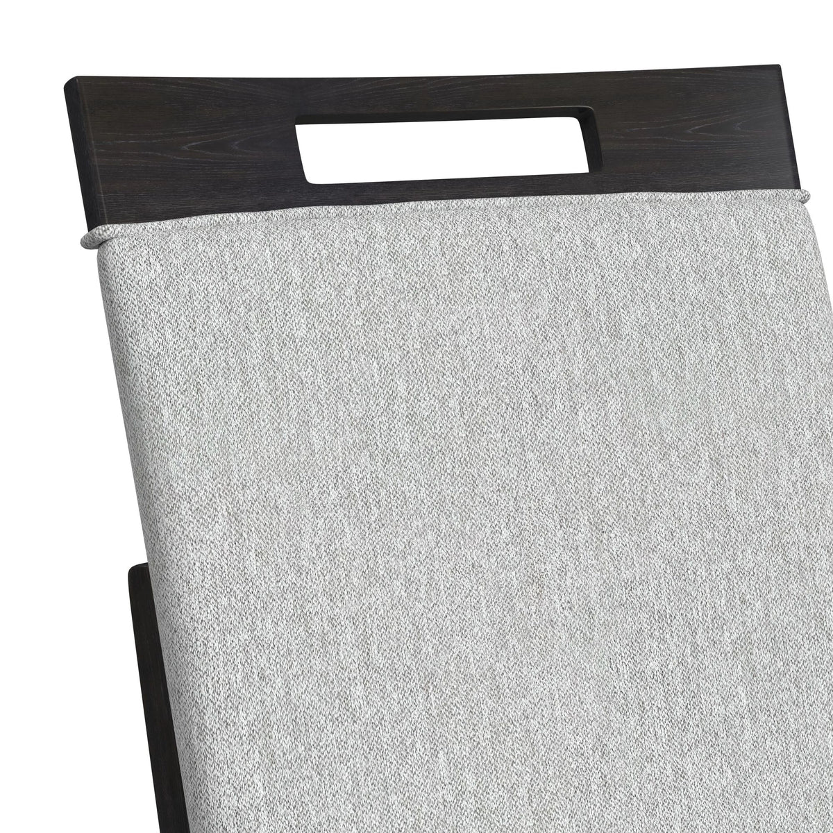 Transcend Side Chair with Light Grey Fabric in Charcoal (2 Per Carton)