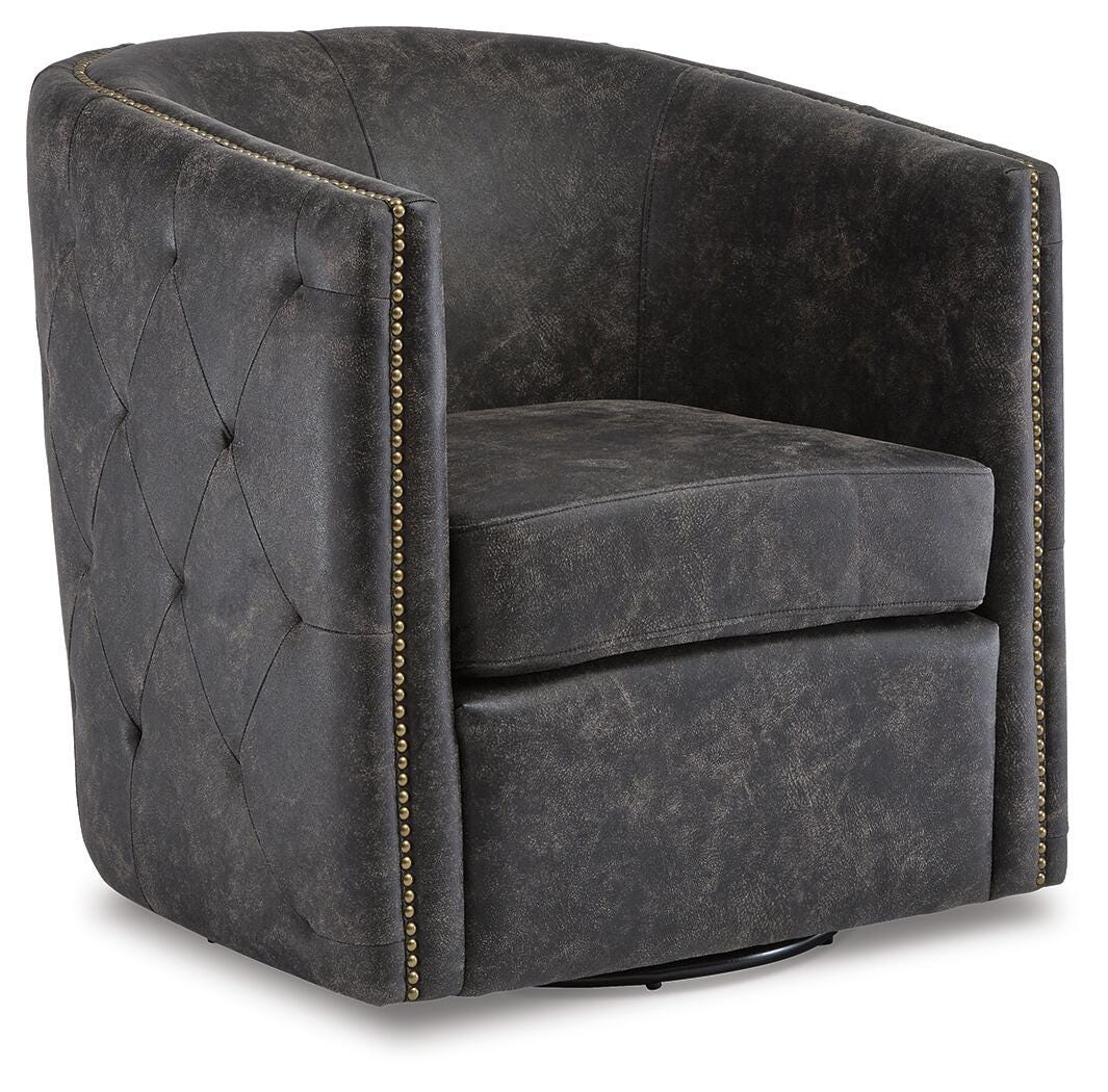Brentlow Swivel Accent Chair - Jack’s Furniture and More (Laredo, TX)