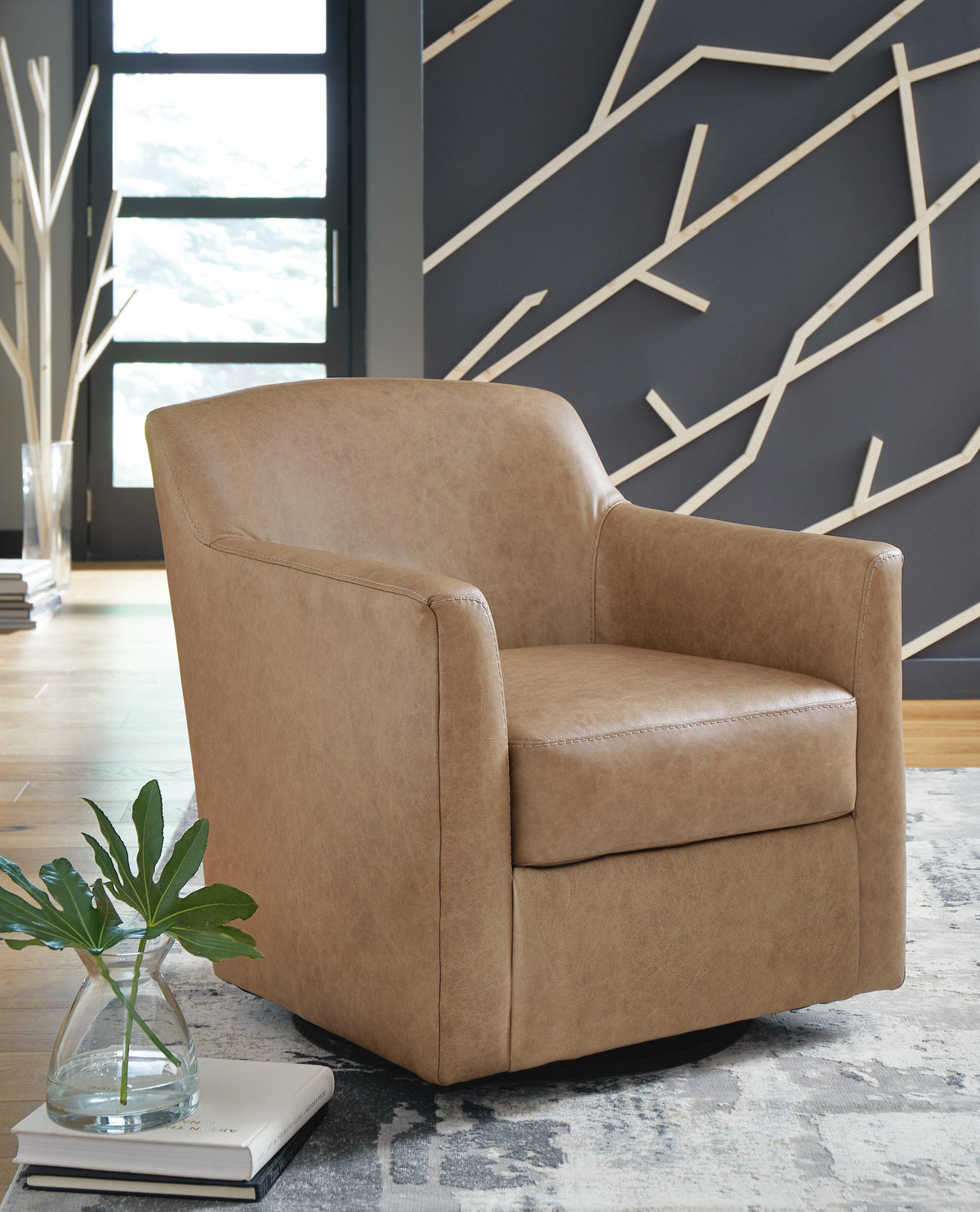 Bradney Swivel Accent Chair - Jack’s Furniture and More (Laredo, TX)