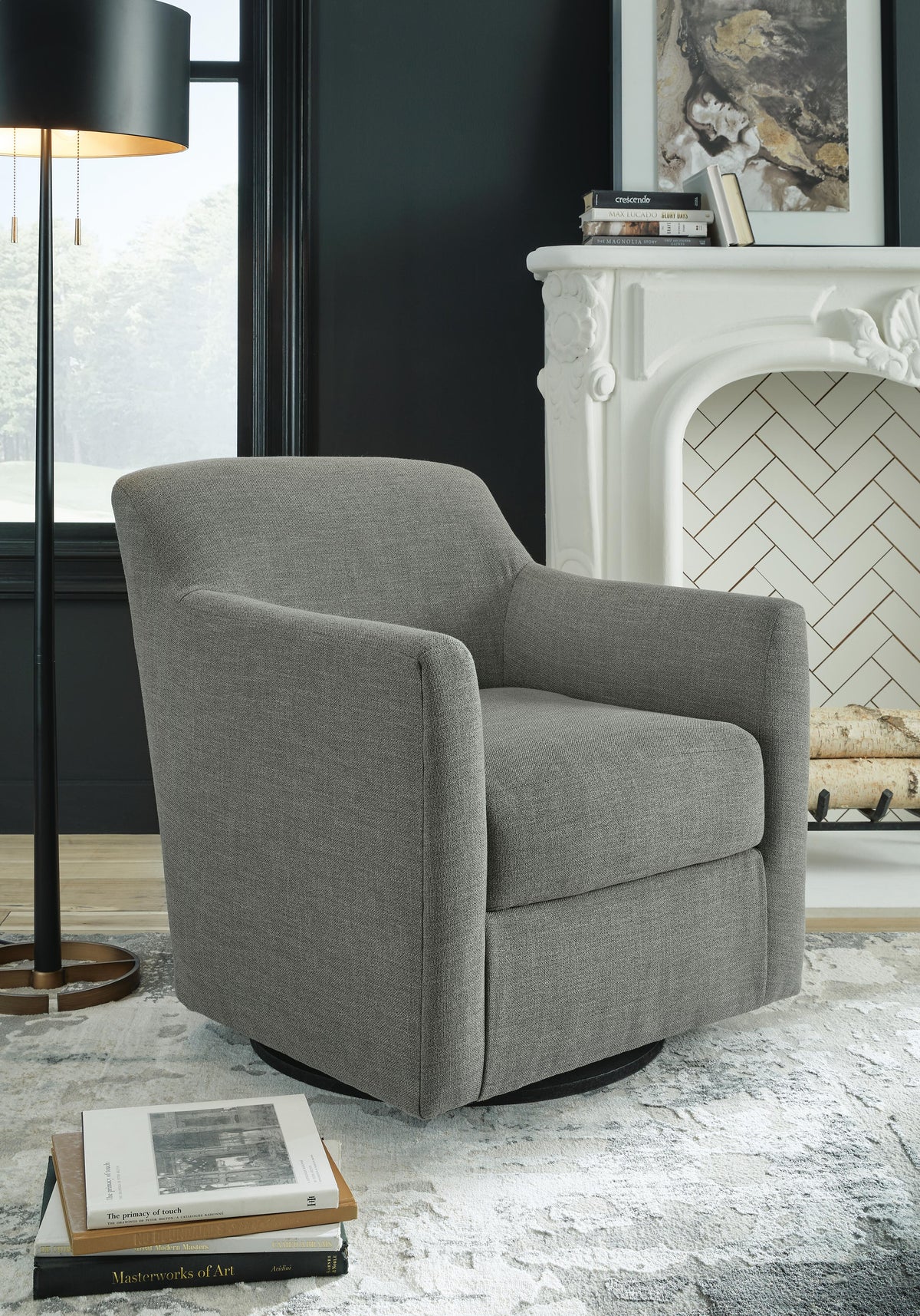 Bradney Swivel Accent Chair - Jack’s Furniture and More (Laredo, TX)