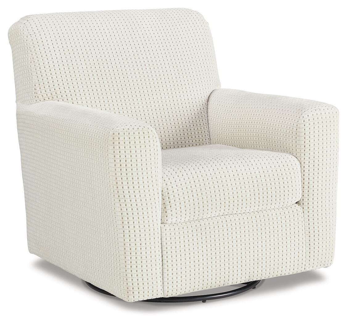 Herstow Swivel Glider Accent Chair - Jack’s Furniture and More (Laredo, TX)