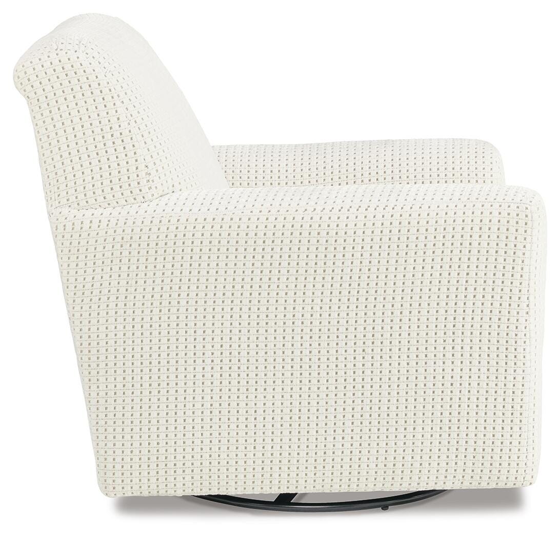 Herstow Swivel Glider Accent Chair - Jack’s Furniture and More (Laredo, TX)